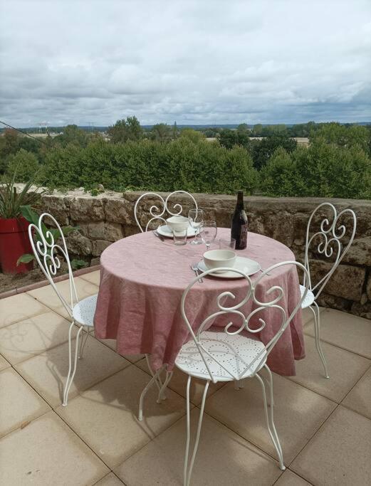 Gite Des Perreyeurs - Maison Troglodyte Avec Vue Sur Loire Монсоро Екстериор снимка