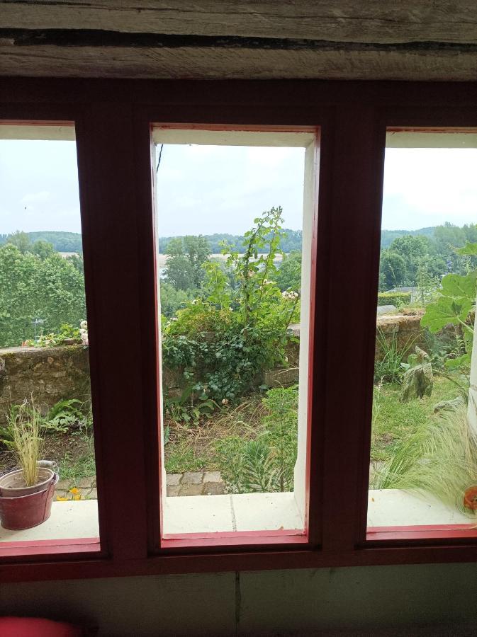Gite Des Perreyeurs - Maison Troglodyte Avec Vue Sur Loire Монсоро Екстериор снимка